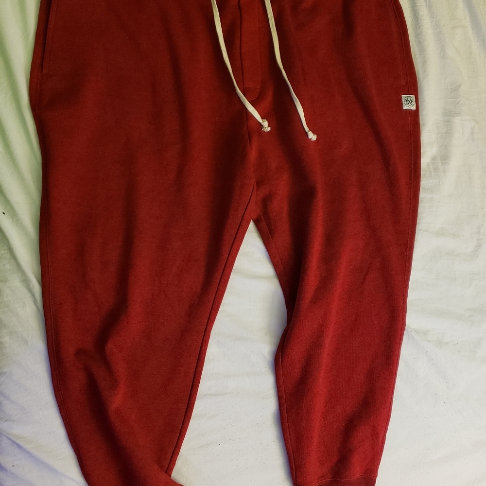 Express Men's Sweatpants / Joggers XXL Red